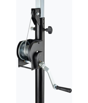 On-Stage LS9900B | Crank-Up Lighting Stand | 185lb Capacity with 157.5in Height