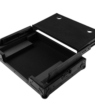 Gator G-ONYXUD-FLX4 | Flight Case for DDJ-FLX4 | Laptop Shelf with Wheels