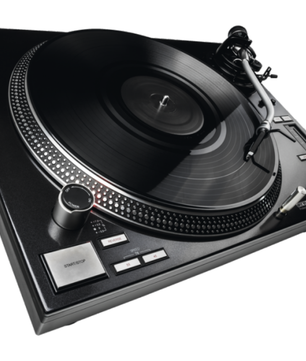 Reloop RP-7000 MK2 | High-Torque Direct Drive Turntable | S-Shaped Tonearm & Multi-Speed Support