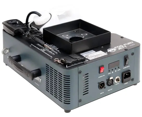 ADJ Fog Fury Jett | Vertical Fog Machine with RGBA LEDs | 700W CO₂-Style Fog Blasts