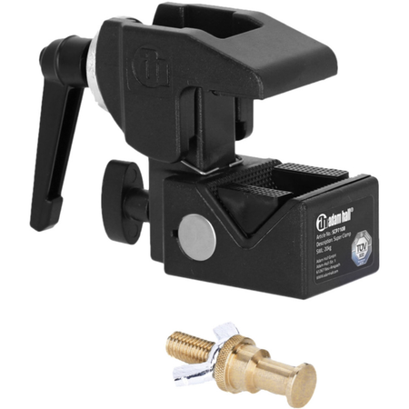 Gravity Stands GR-SCP710BSET1 | 13-53mm Super Clamp Set | TV16 Spigot Mounting Kit