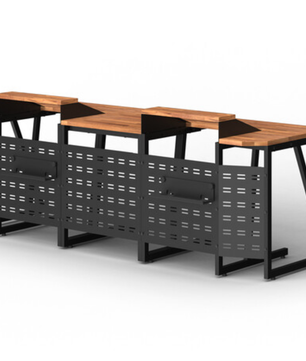 Wavebone Space Station Console Sets 600 | 6U Rack Workstation | Modular Studio Desk