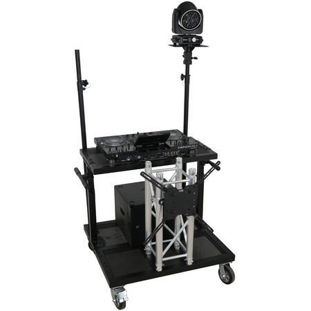 ProX X-BeatWagon | Mobile DJ Workstation | Truss and Pole Mount Ready