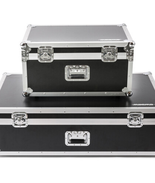 Magma MGA51000 | Groove Terminal DJ Podium | Mobile Booth with Laptop Mounts
