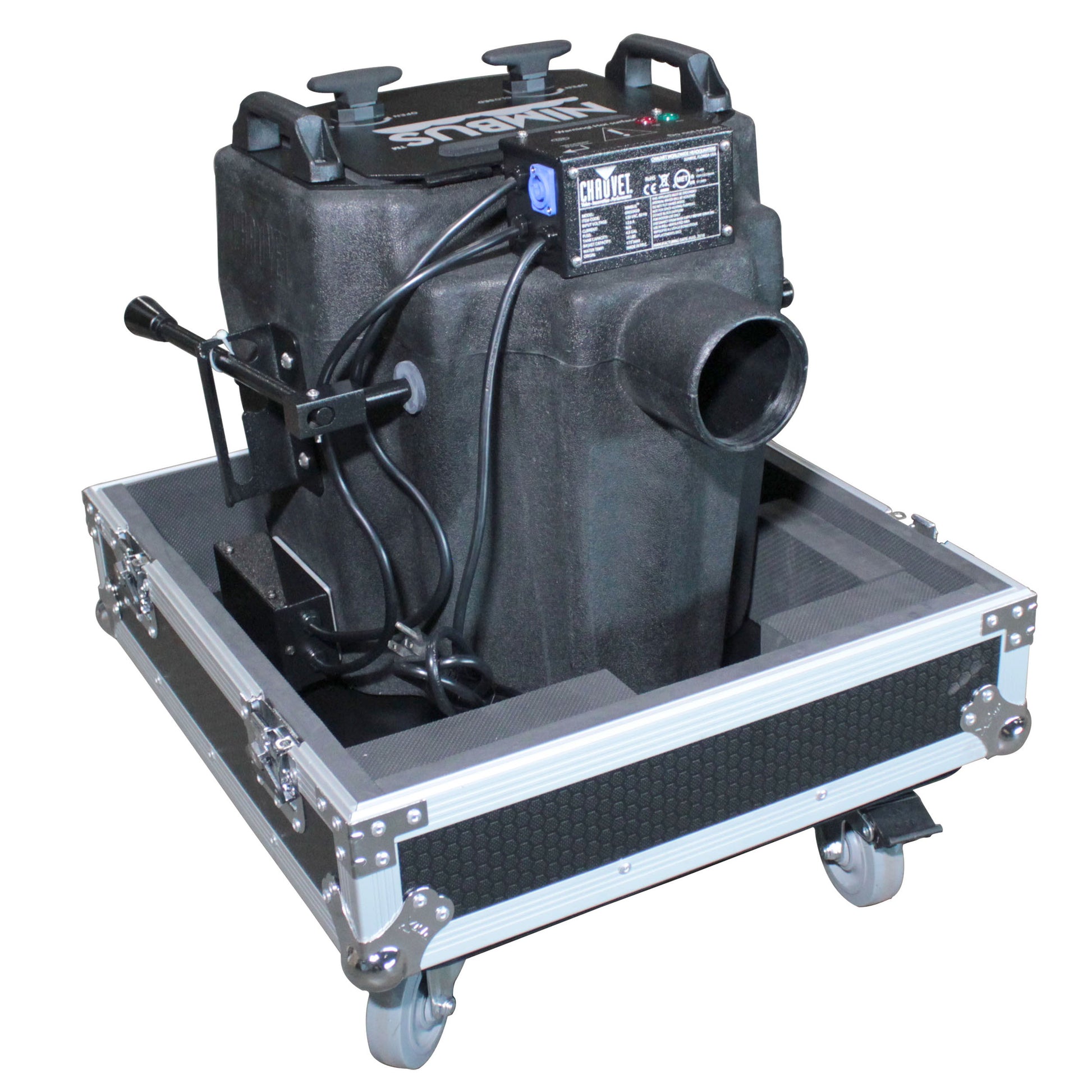 Chauvet DJ Nimbus Package | Dry Ice Fog Machine with Road Case | Continuous Low-Lying Fog Solution