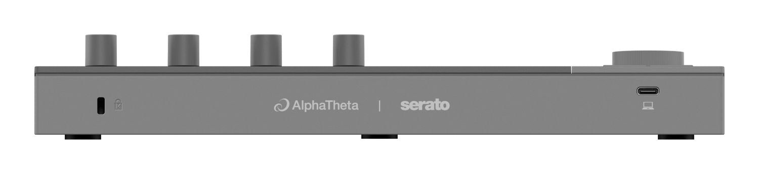 AlphaTheta Slab | Serato Studio MIDI Controller | OLED, Touch Strip & RGB Pads