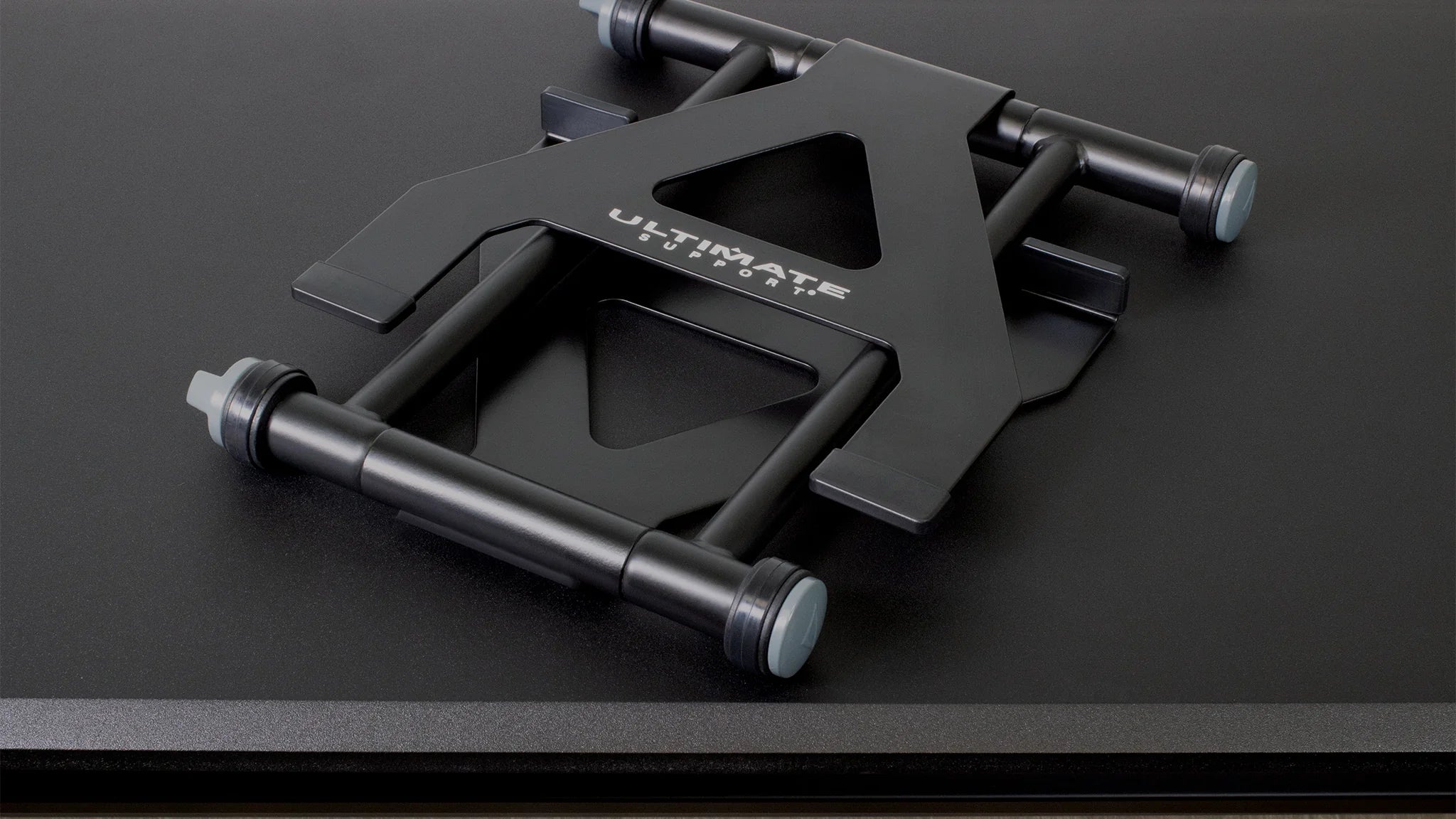 Ultimate Support HYP1010 | Adjustable Laptop Stand | Folds Flat with Tote Included