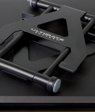 Ultimate Support HYP1010 | Adjustable Laptop Stand | Folds Flat with Tote Included