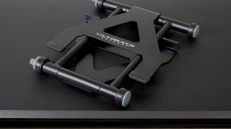 Ultimate Support HYP1010 | Adjustable Laptop Stand | Folds Flat with Tote Included