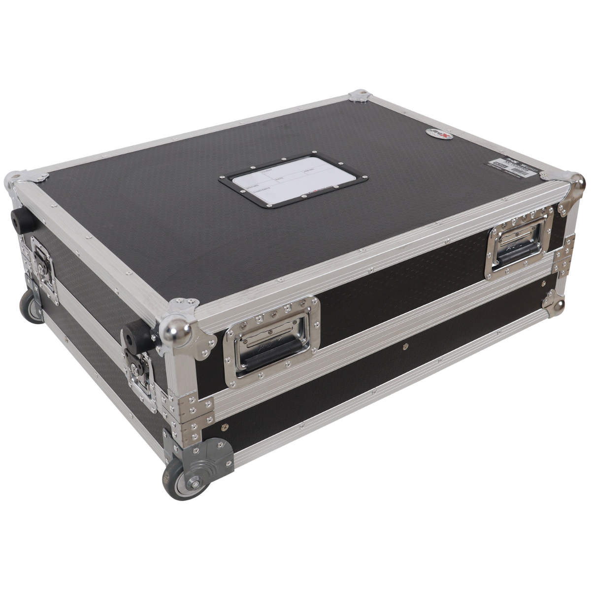 ProX XS TV32FMW | 32 Inch LED TV Flight Case | Adjustable Floor Monitor Case with Wheels