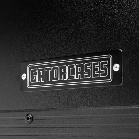 Gator G-ONYXUD-FLX4 | Flight Case for DDJ-FLX4 | Laptop Shelf with Wheels