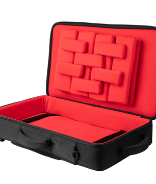 Gator G-ICONDJ-MD-BP | Medium DJ Controller Backpack Bag | Semi-Rigid Travel Protection