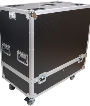 ProX XS-SP2X281716MK2 | Dual 15in Speaker Flight Case | ATA Protection with Removable Divider