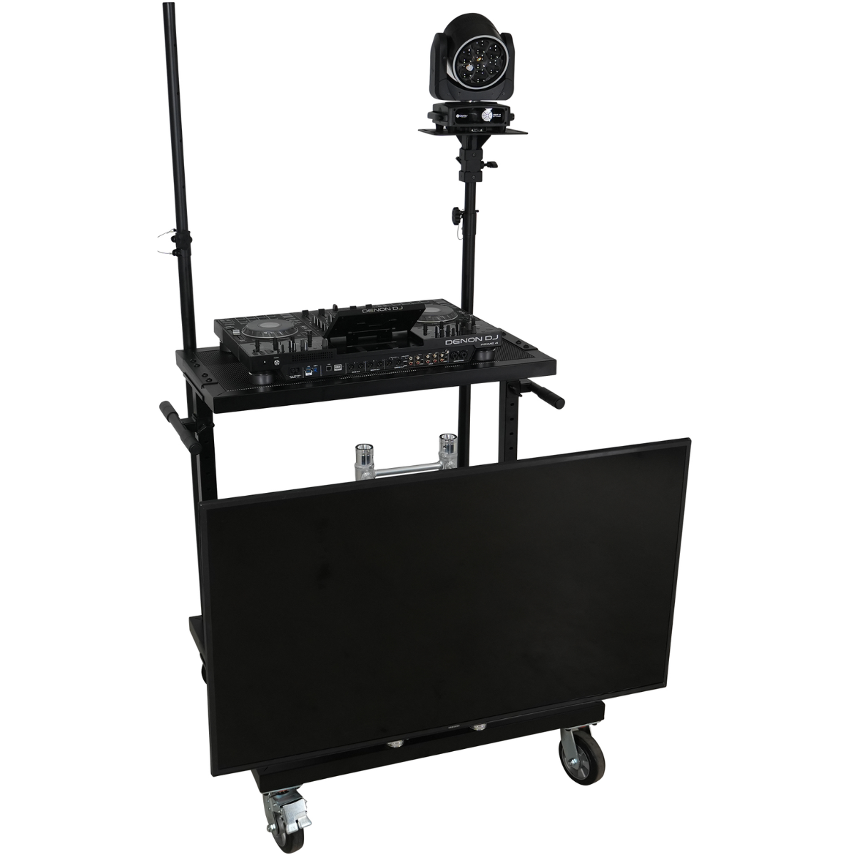 ProX X-BeatWagon | Mobile DJ Workstation | Truss and Pole Mount Ready