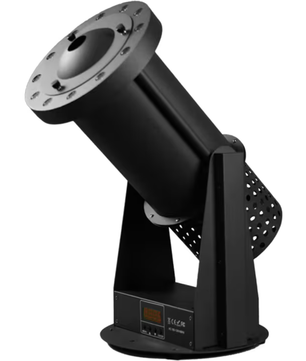 Rasha Confetti Cannon | 16ft Electric Burst with RGB LEDs | 360° Nozzle & DMX Control