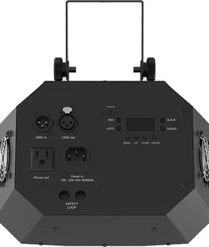 Chauvet DJ Wash FX 2 | RGB+UV LED Wash Light | 6-Zone Eye-Candy Chases & IRC Remote Control