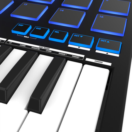 Reloop Keypad Pro | 25-Key Bluetooth MIDI Controller & Pad Workstation with DAW Integration