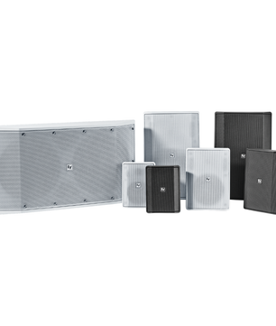 Electro-Voice EVID-S10.1DB | Dual 10in Surface Subwoofer | Black Indoor/Outdoor Install Sub