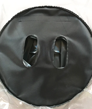 Event Lighting RAINCM | Rain Cover for Double Mount Fixtures | Flame Retardant Outdoor Protection