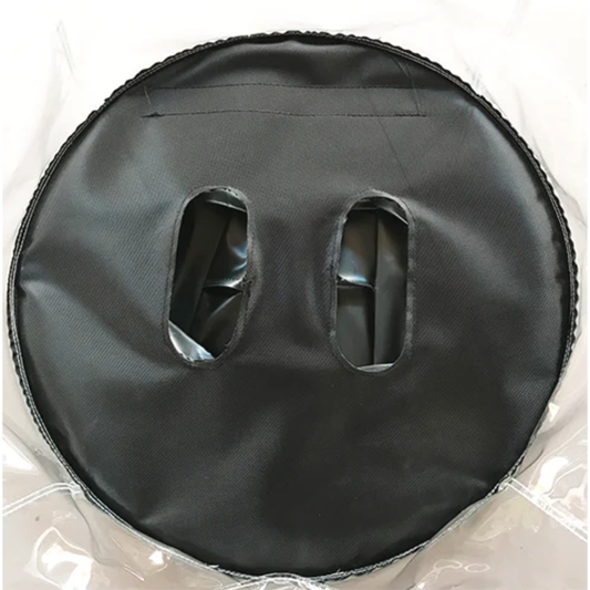 Event Lighting RAINCM | Rain Cover for Double Mount Fixtures | Flame Retardant Outdoor Protection