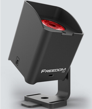 Chauvet DJ Freedom H1 IP X4 | Wireless Battery LED Wash System | 4-Pack with D-Fi, Remote & Charger