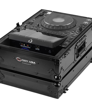 Odyssey RC-CDJ3000XBL | Black Road Case for CDJ3000 | Lightweight Protective DJ Case