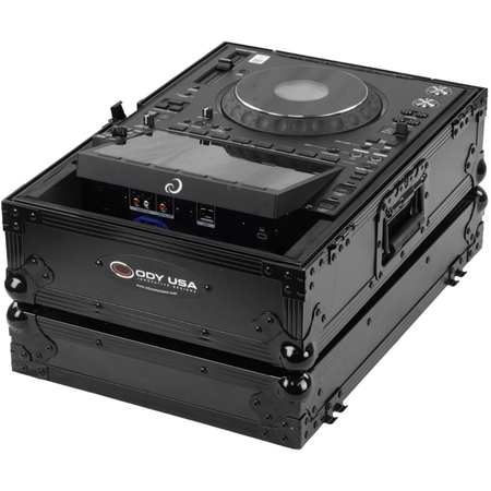 Odyssey RC-CDJ3000XBL | Black Road Case for CDJ3000 | Lightweight Protective DJ Case