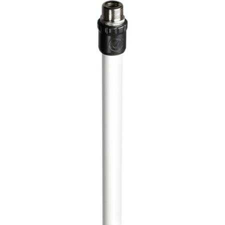 Gravity Stands GMS23W | 39-63 Inch Height Range | Round Base Microphone Stand White
