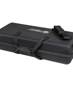 ColorKey MobilePar Pro Hex 6 4-Pack | Wireless Battery Uplights with Case | RGBAW-UV 6x12W LEDs