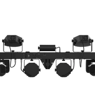 Chauvet DJ GigBAR Move ILS | 5-in-1 Lighting System with Moving Heads | ILS, RF, & Footswitch Control