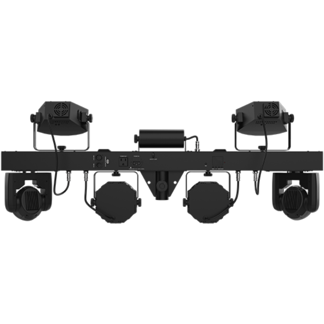 Chauvet DJ GigBAR Move ILS | 5-in-1 Lighting System with Moving Heads | ILS, RF, & Footswitch Control