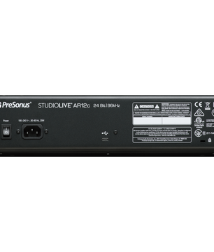 PreSonus StudioLive AR12c | 14-Channel Analog Mixer | USB-C Recording Interface
