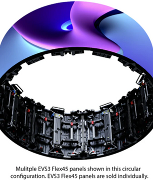 American DJ EVS3 FLEX45 | Flexible 3.9mm LED Video Panel with 45° Bend Capability