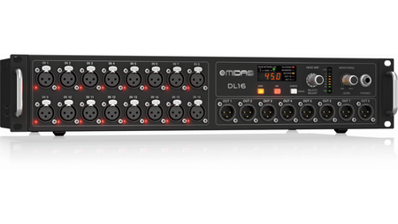Midas MDS-DL16 | 16-In / 8-Out Digital Stagebox | Dual AES50 Ports & ULTRANET Support