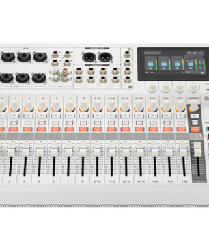 Yamaha MGX16 W | 22-Channel Digital Mixer with Dual USB & Touchscreen | Bluetooth & FX – White