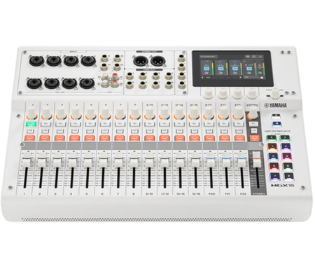 Yamaha MGX16 W | 22-Channel Digital Mixer with Dual USB & Touchscreen | Bluetooth & FX – White