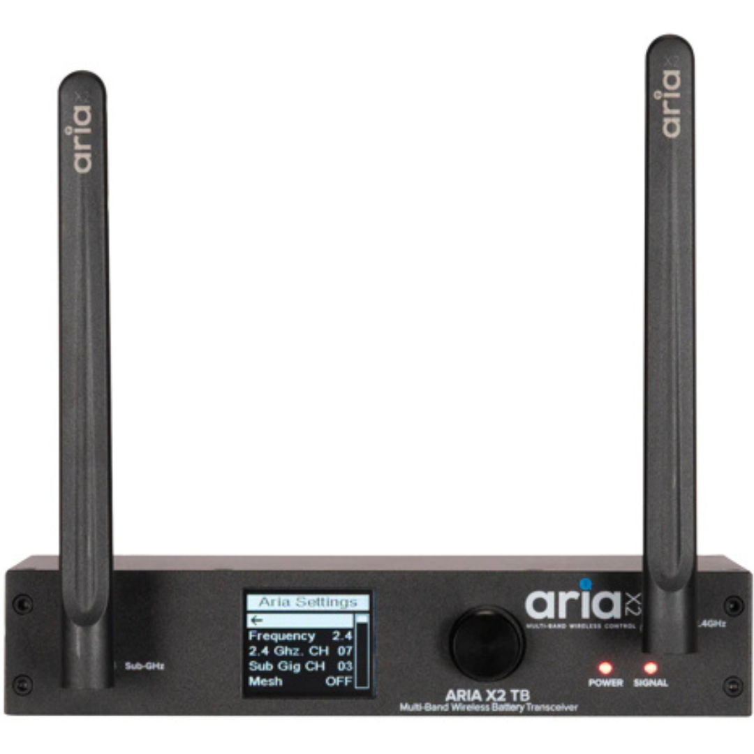American DJ Aria X2 TB | Wireless DMX Transceiver | Battery & AC Power with App Control
