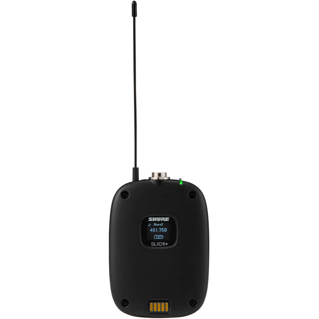 Shure SLXD14+/SM35-G57 | Wireless Headset System with SM35 Mic | 138MHz Tuning & ShowLink Control
