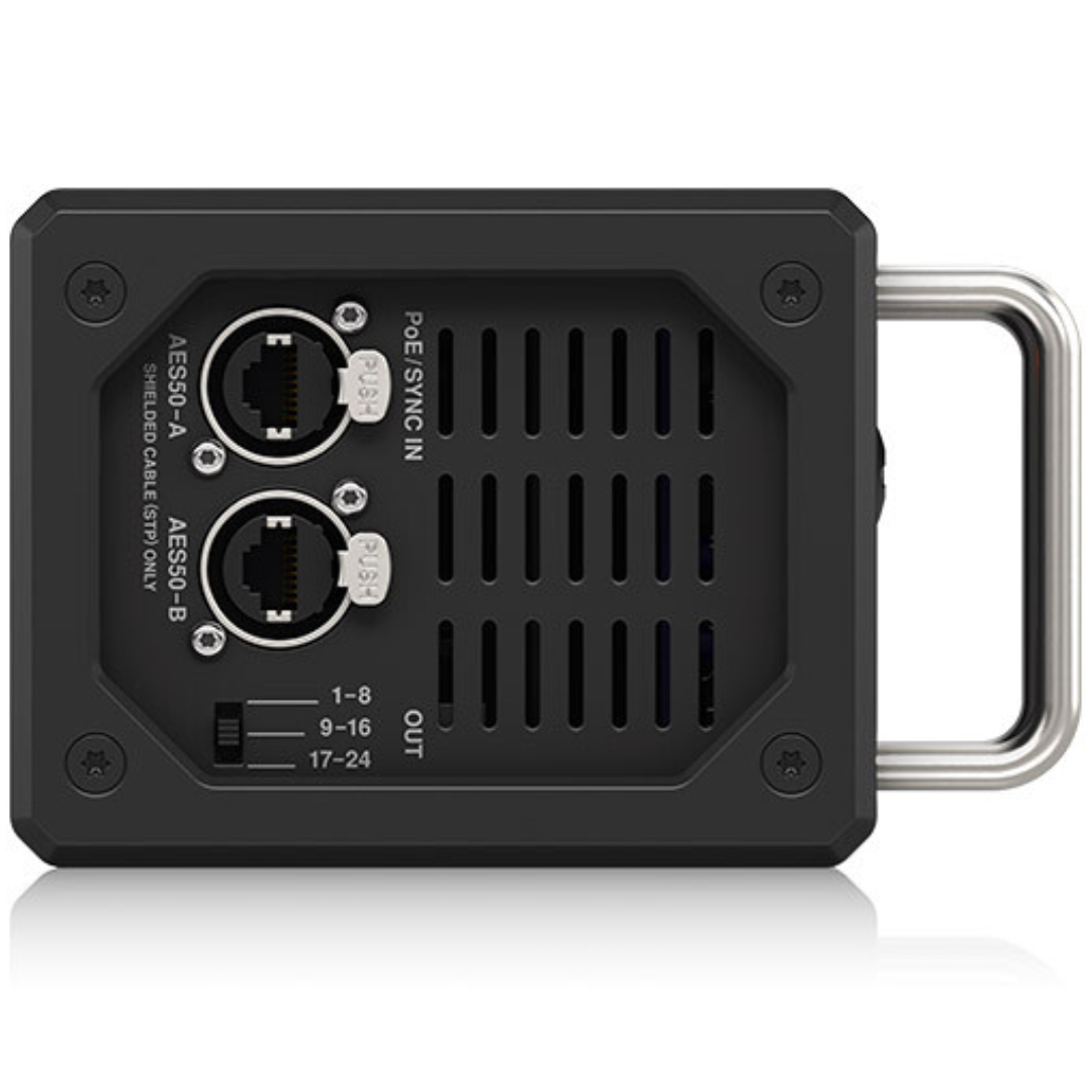 Midas MDS-DL8 | 8-In / 8-Out PoE Stagebox | ULTRANET & Dual AES50 Ports