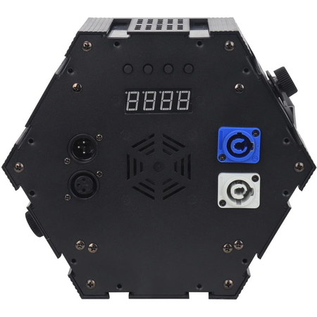 Crisp VINTAGE SOLO | 3×60W Warm White COB with RGB Halos | Retro Stage Light with 45 FX & Pixel Control