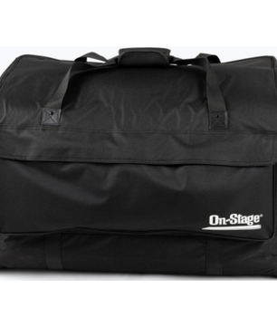 OnStage SB1500 | Bag for Most 15in Speakers | Padded Nylon Protection with Accessory Pocket