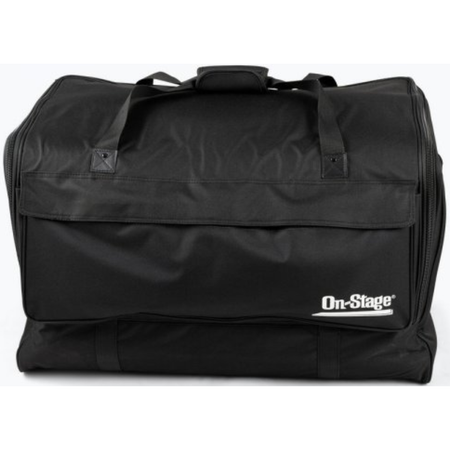 OnStage SB1500 | Bag for Most 15in Speakers | Padded Nylon Protection with Accessory Pocket