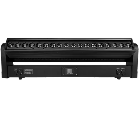 Rasha Skyline | IP65 Moving Head Batten | 18x40W RGBW with Pixel Effects & Zoom