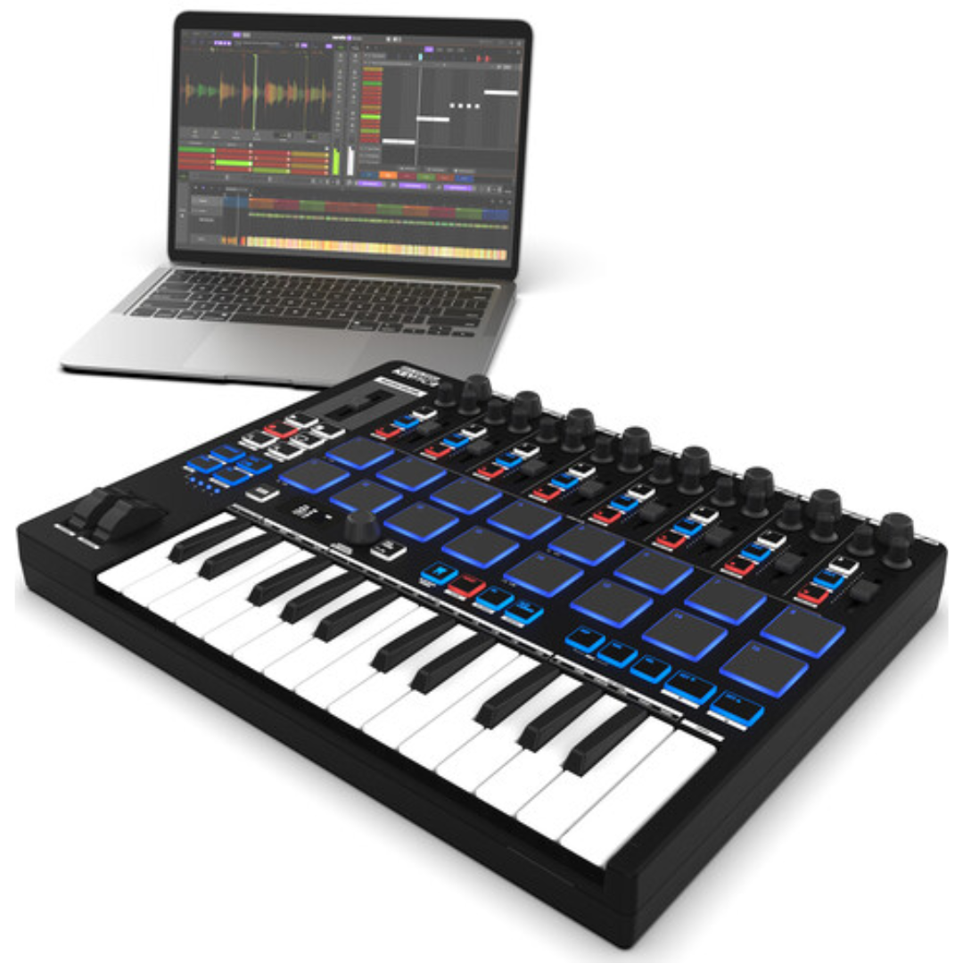 Reloop Keypad Pro | 25-Key Bluetooth MIDI Controller & Pad Workstation with DAW Integration