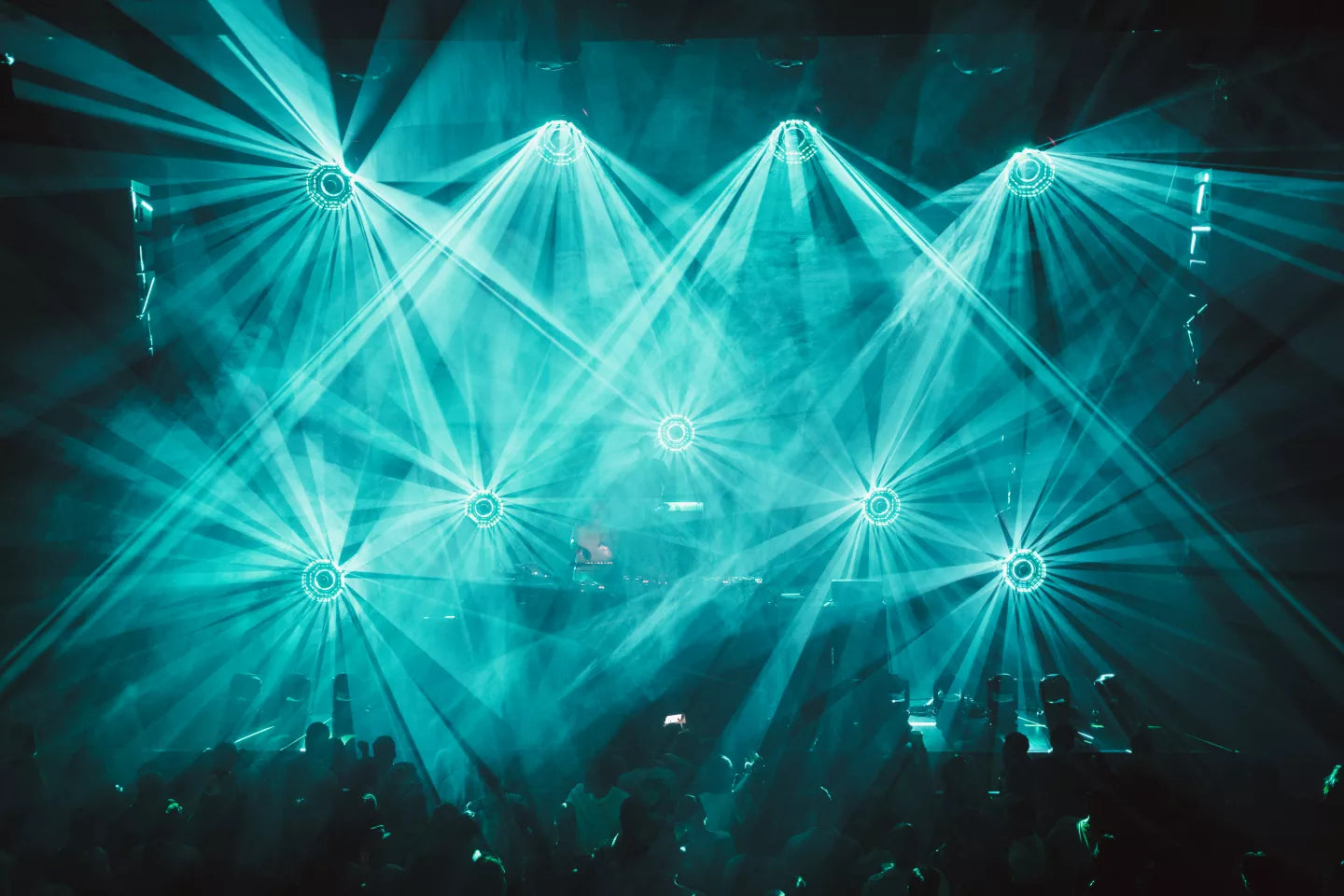 Minuit Une IVL Photon | Laser Beam Fixture with 8 Tilts | Immersive Effects for Mid-Sized Venues