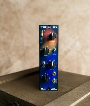 Tegeler MythVCA 500 | 500 Series VCA Compressor with Stepped Controls | Bus Glue and Track Compression