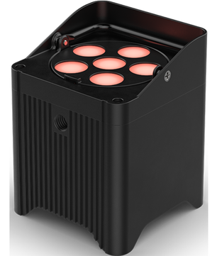 Chauvet DJ Freedom Par T6 | Wireless RGB Uplight with RF Remote Control | Magnetic Diffuser & OLED Display