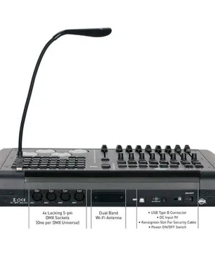 American DJ Link | 4-Universe Airstream DMX Controller | iPad App Control with WiFi