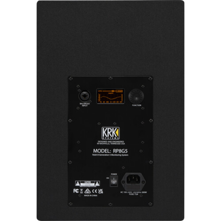 KRK ROKIT 8 G5 | 8in Kevlar Studio Monitor | 203W Active Speaker with DSP EQ