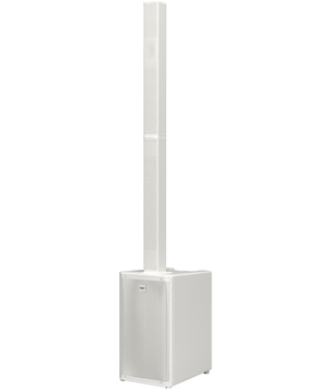 RCF EVOX J11W | 12in Subwoofer - 132dB Max SPL | White High-Power 3-Way Column PA System